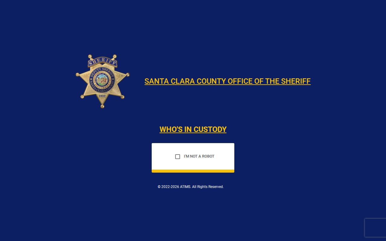 Milpitas residents directory reference to the Santa Clara County inmate finder